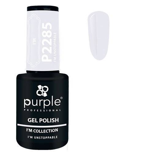 PURPLE - Verniz Gel Brancos, Cinzas e Pretos 10ml I'm Unstoppable - P2285