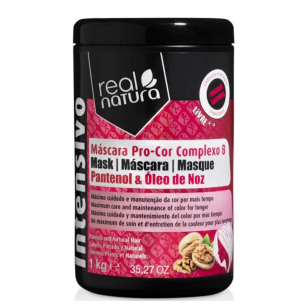 REAL NATURA - Pro-Cor Complexo B - Máscara Sem Sal 1000gr