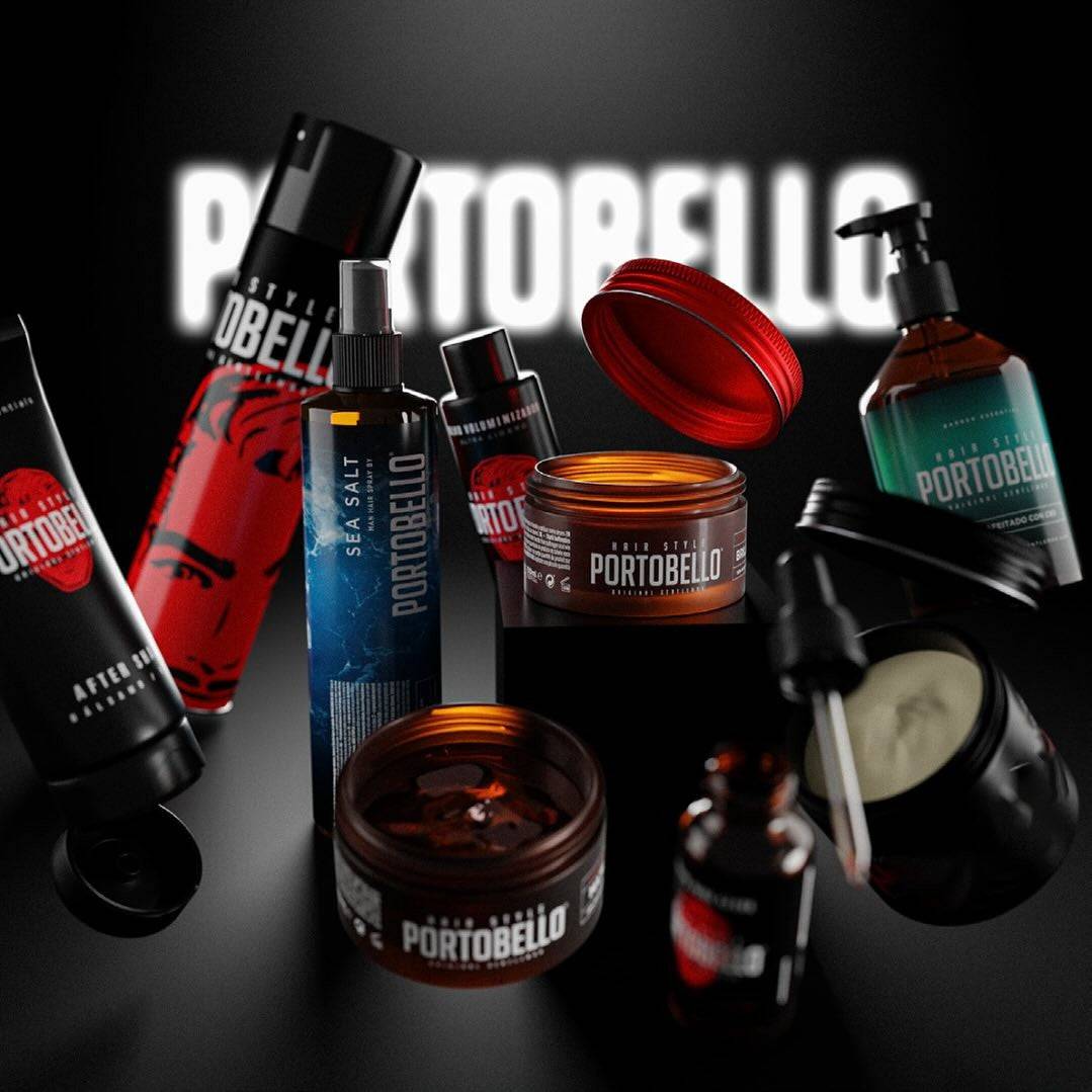 PORTOBELLO – Óleo de Barba com Óleos de Amêndoa e Avelã VEGAN 30ml