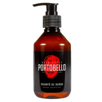 PORTOBELLO – Shampoo de Barba com Óleo de Amêndoas VEGAN 250ml