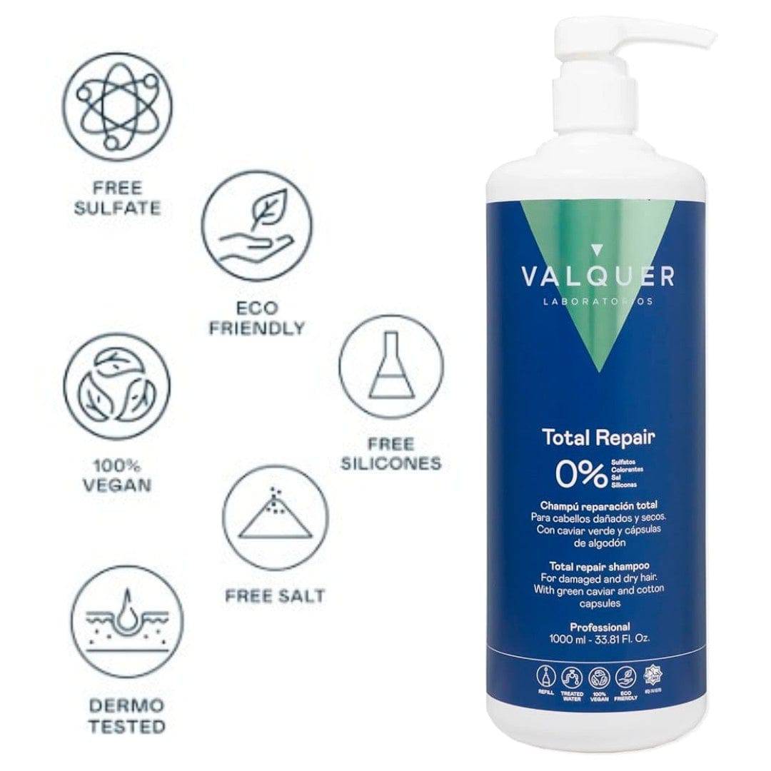 VALQUER - Shampoo 0% Reparação Total 1000 ml