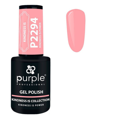 PURPLE - Verniz Gel Rosas 10ml Kindness Is Power - P2294