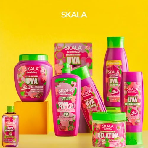SKALA - KIT UVA - Shampoo 325ml + Óleo 90ml