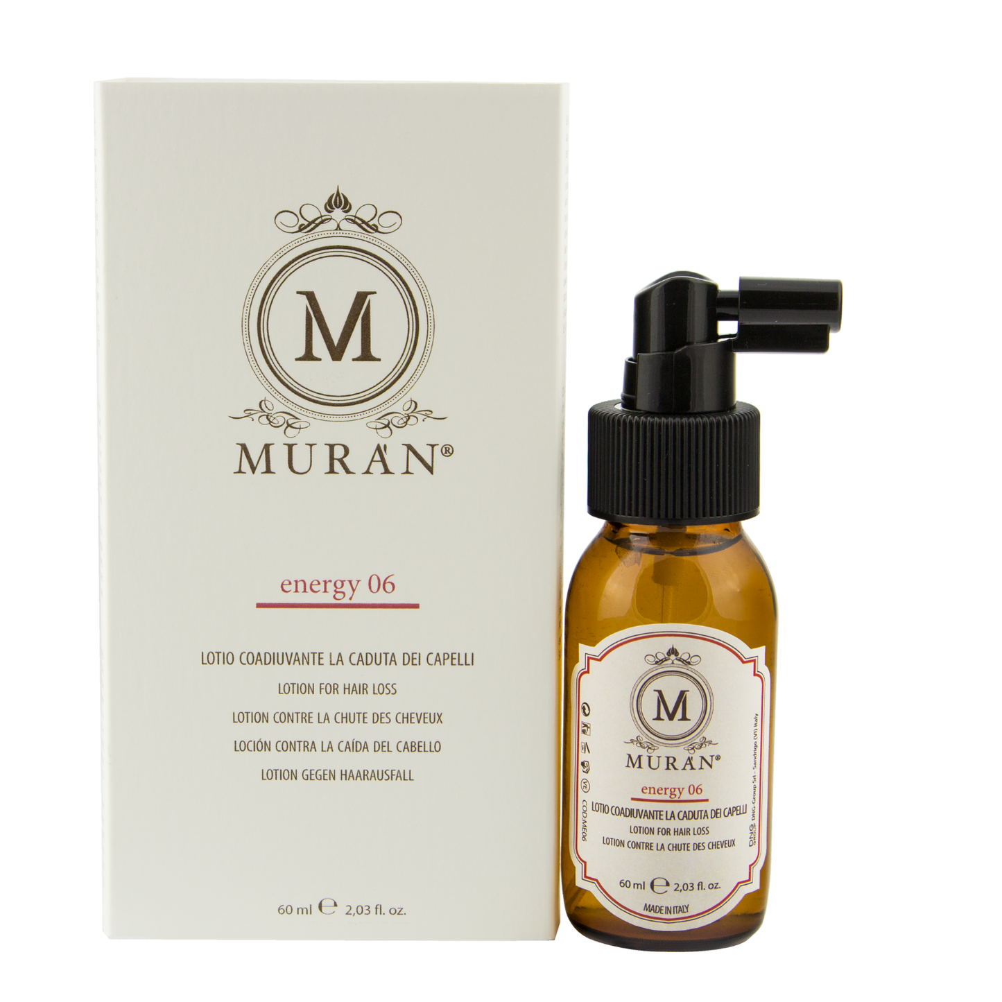 MURÀN – Loção Energy 06 Anti-Queda 60ml