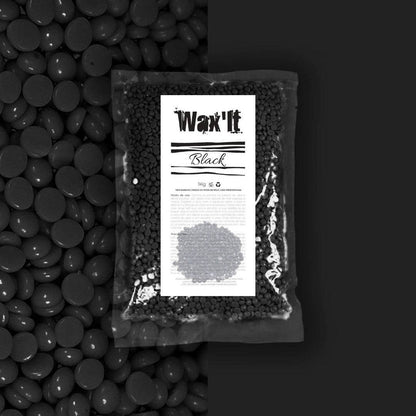 WAX'IT - Cera Elastica Fina Granulada 1Kg Black