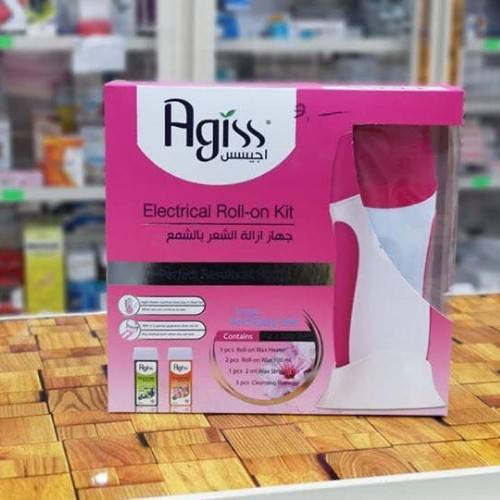 AGISS - Kit Rosa Aquecedor (Aquecedor+2 Roll On+2mt Bandas+3 Toalhitas)