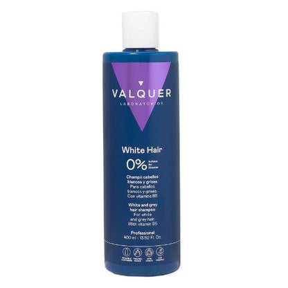 VALQUER – Shampoo 0% Cabelos Brancos e Cinza 400ml