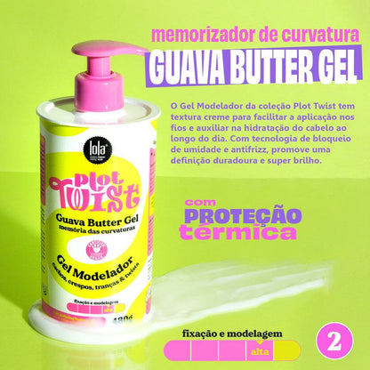 LOLA - Plot Twist - Gel Modelador com Guava 480gr