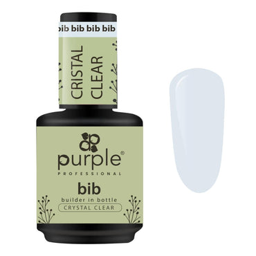 PURPLE - BIB Builder In Bottle 15ml Crystal Clear