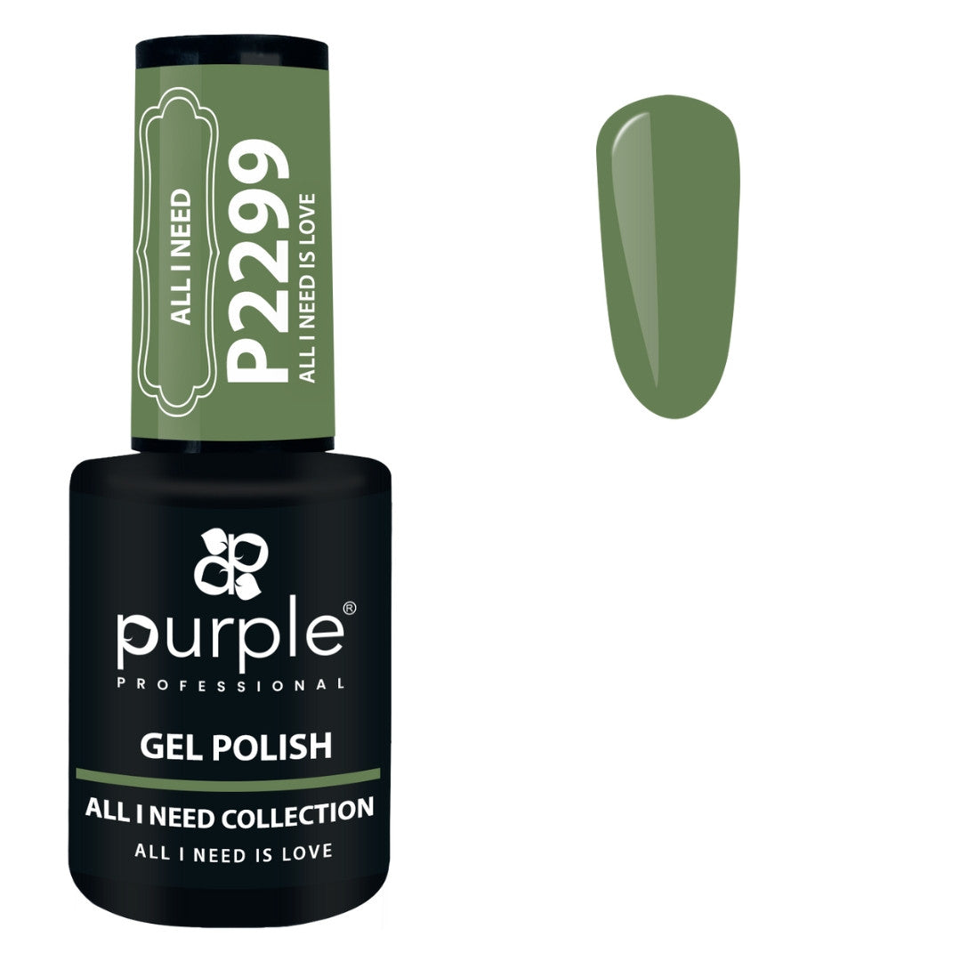 PURPLE - Verniz Gel Verdes 10ml All You Need is Love P2299