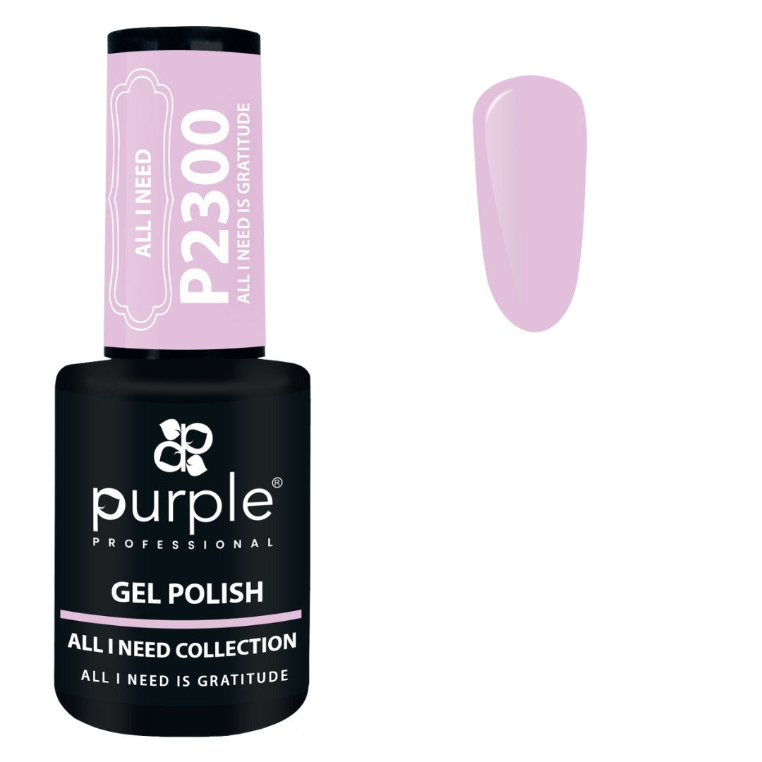 PURPLE - Verniz Gel Rosas 10ml All You Need is Gratitude - P2300