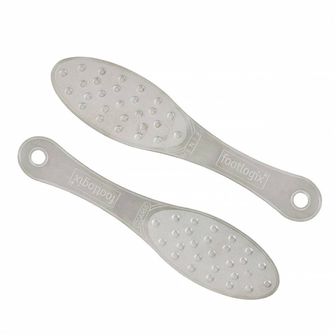 FOOTLOGIX – Lima Pés Profissional Dupla Inox Grossa/Fina