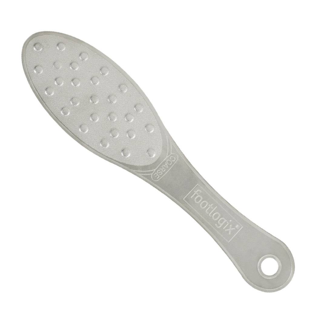 FOOTLOGIX – Lima Pés Profissional Dupla Inox Grossa/Fina