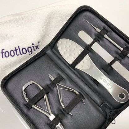 FOOTLOGIX – Kit 4 Utensilios Precisão Pedicure