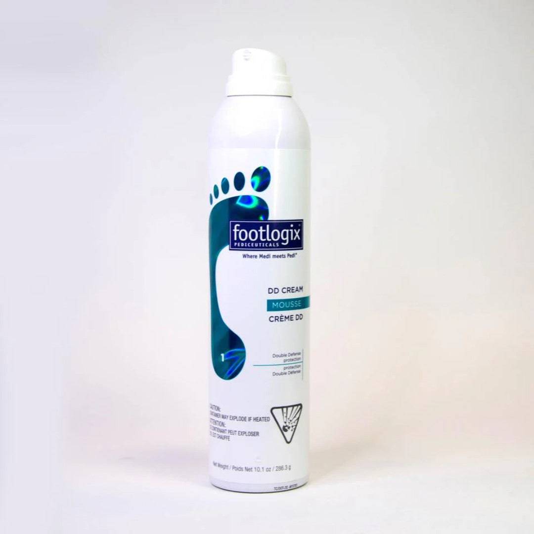 FOOTLOGIX – DD Cream Mousse Hidratação Profunda e Antifúngica (1) 300ml