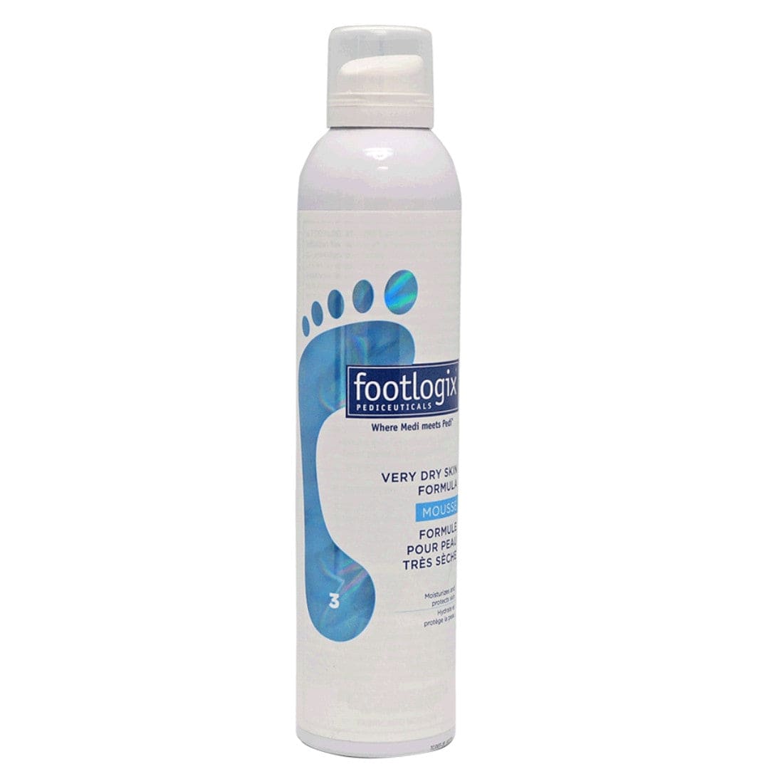 FOOTLOGIX – Very Dry Skin Mousse Hidratação Pés Muito Secos (3) 300ml