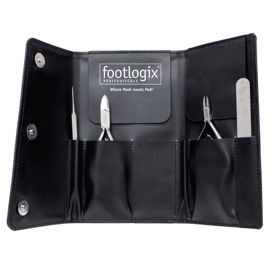 FOOTLOGIX – Kit 4 Utensilios Precisão Pedicure 2024