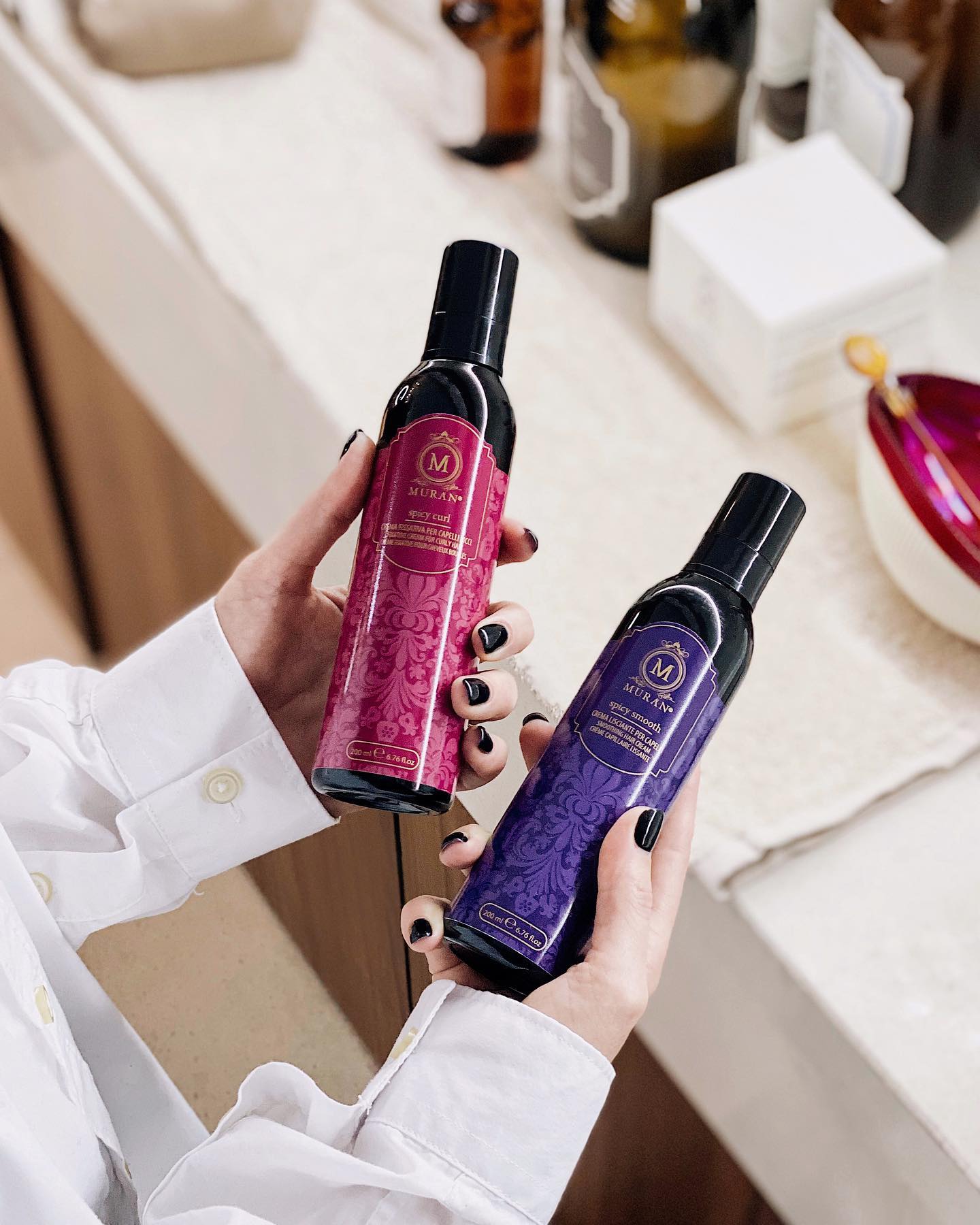 MURÀN – Creme Alisante e Hidratante Spicy Smooth, Soft 200ml