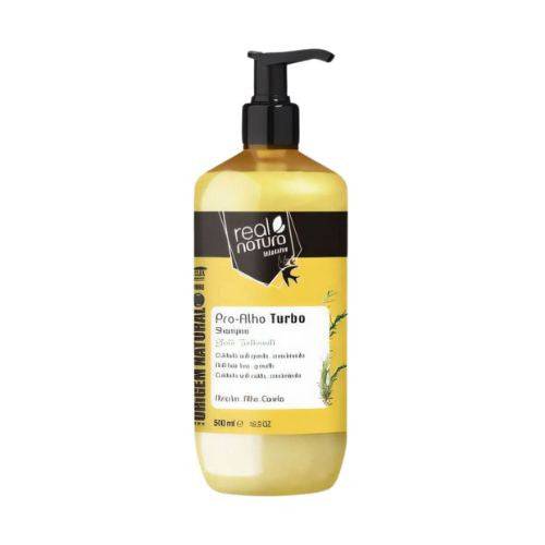 REAL NATURA - PRO-Alho Turbo - Shampoo Sem Sal 500ml