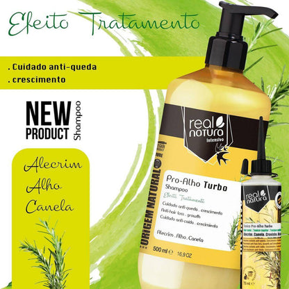 REAL NATURA - PRO- Alho Tónico Turbo 70ml