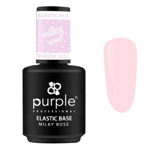 PURPLE - Elastic Base 15ml Milky Rose - P1443