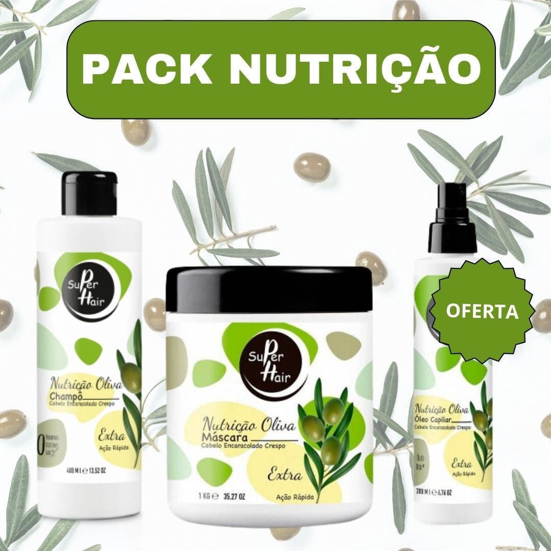 SUPER HAIR - PACK Nutrição Oliva