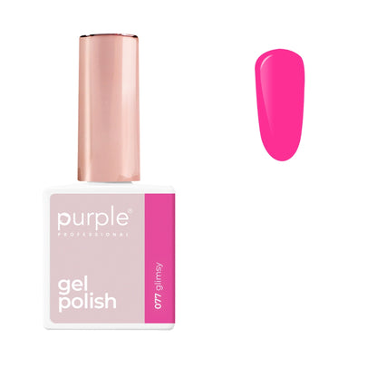 PURPLE - Rose Gel Nail Polish 10ml (New Pack)