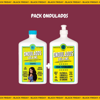 LOLA - Kit Ondulados - Shampoo 500ml + Creme Texturizador 500ml