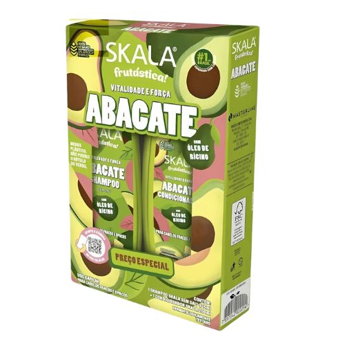 SKALA -  KIT SH + COND ABACATE 325/200ML