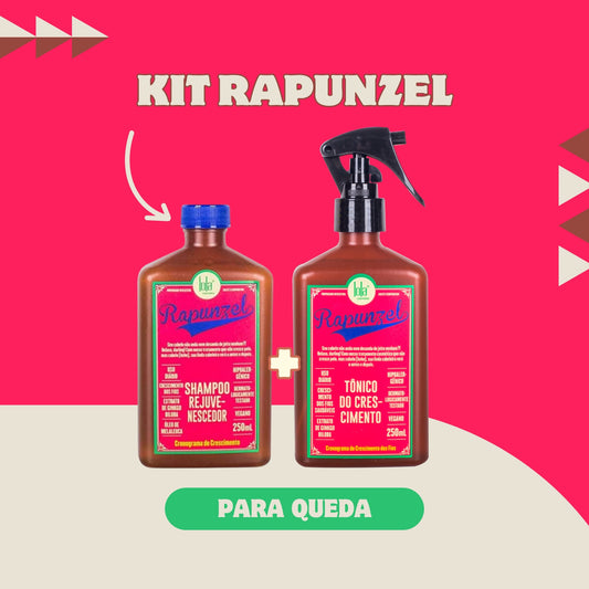LOLA - Rapunzel Kit - Shampoo 250ml + Growth Tonic 250ml