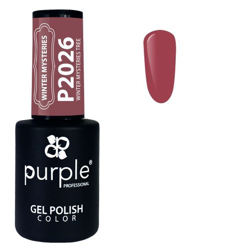 PURPLE - Verniz Gel Castanhos 10ml Winter Misteries Tree - P2026