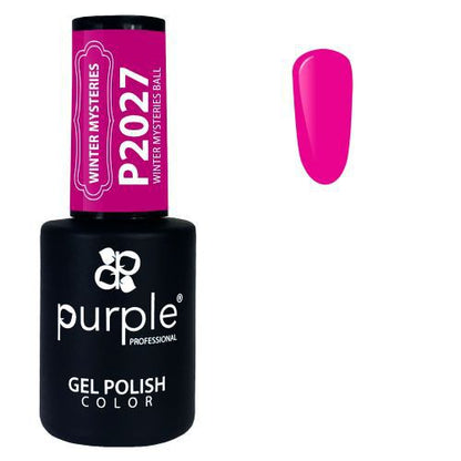 PURPLE - Verniz Gel Rosas 10ml Winter Misteries Ball - P2027