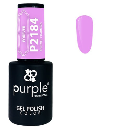 PURPLE - Verniz Gel Rosas 10ml Forever Charming - P2184