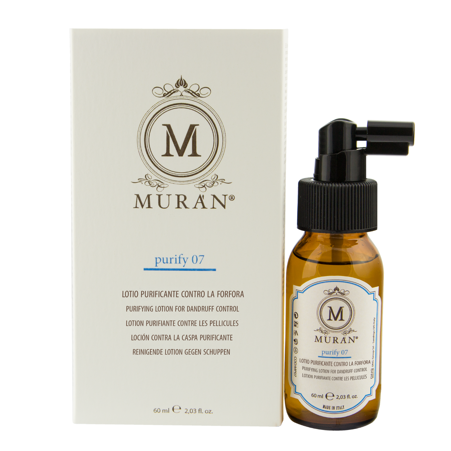 MURÀN – Loção Purify 07 Anticaspa 60ml