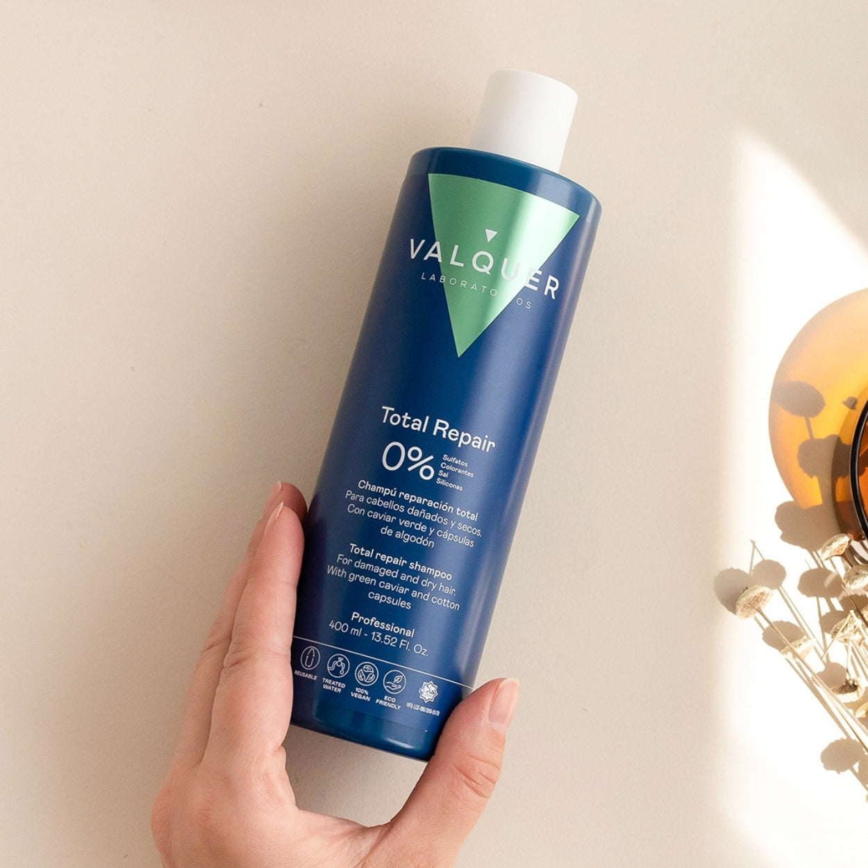 VALQUER - Shampoo 0% Reparação Total 400ml