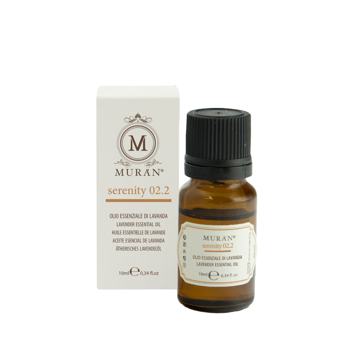 MURÀN – Óleo Essencial Serenity 02.2 Lavanda p/ Couro Cabeludo Irritado e com Caspa 10ml