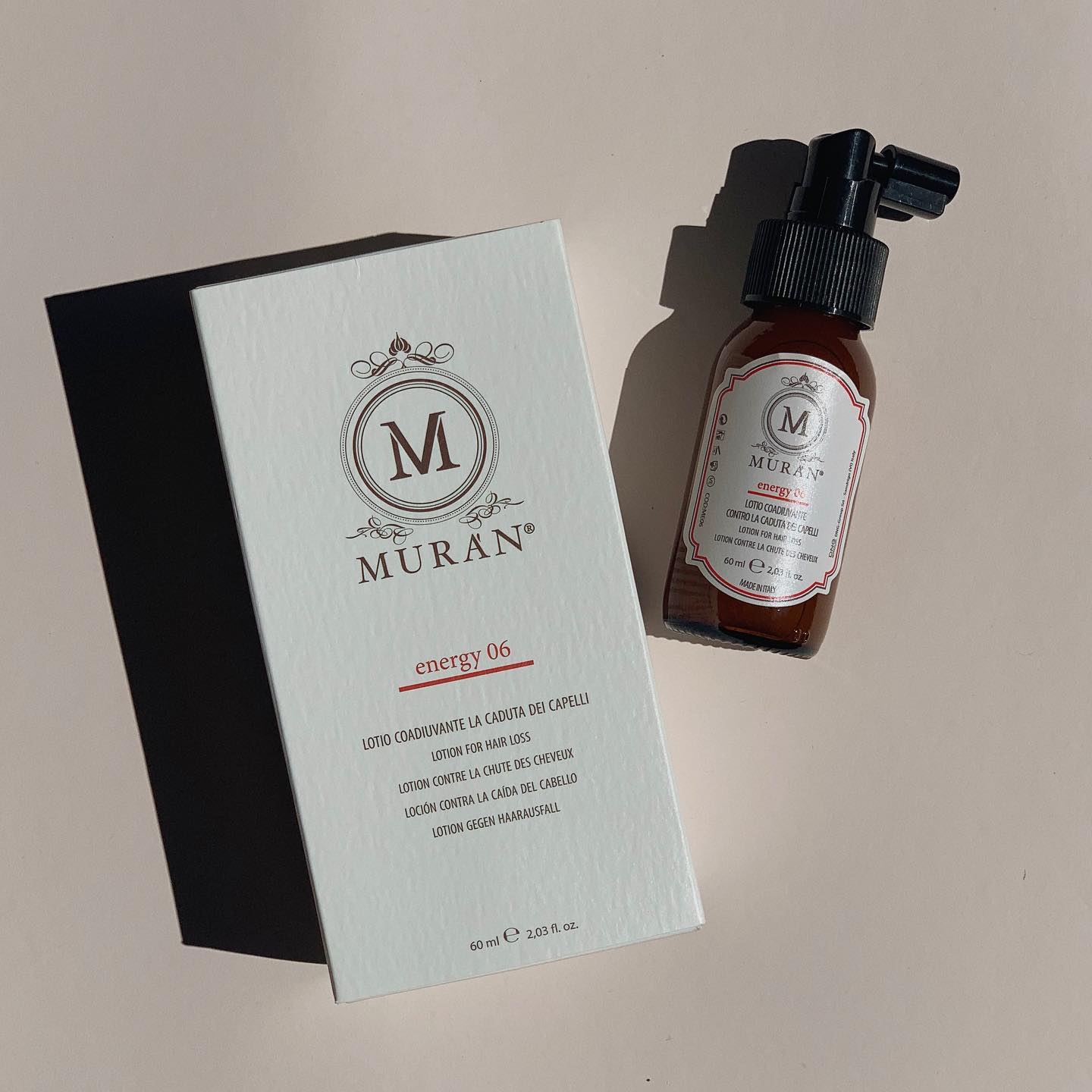 MURÀN – Loção Energy 06 Anti-Queda 60ml