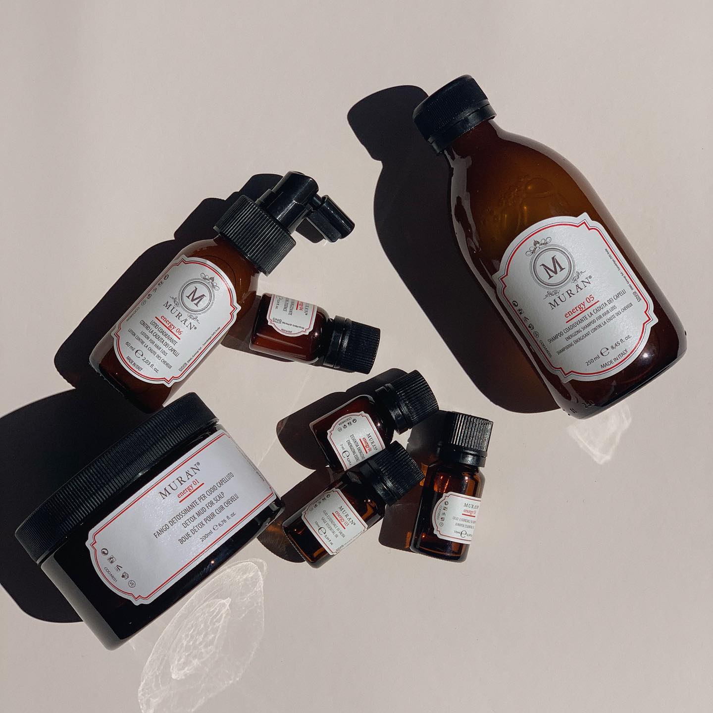 MURÀN – Shampoo Energy 05 Anti-Queda 250ml