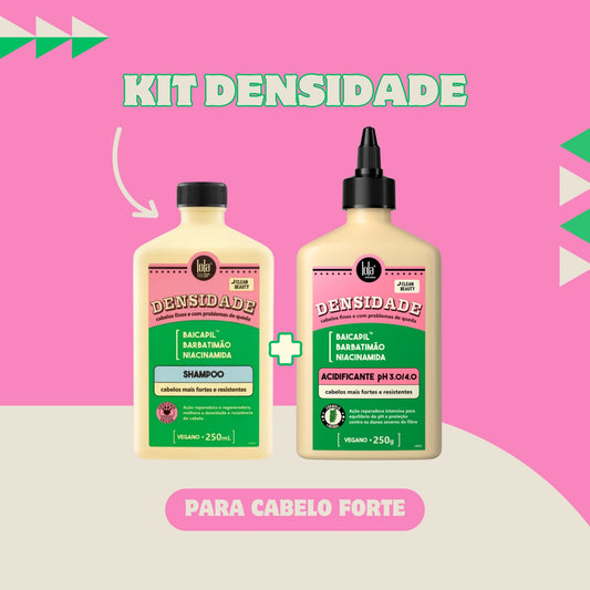 LOLA - Kit Densidade - Shampoo 250ml  + Acidificante 25ml