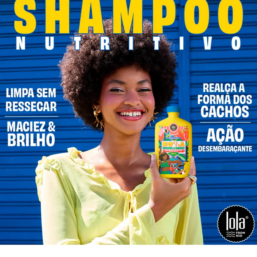 LOLA - Kit Bossa - Shampoo 500ml + Máscara 450gr