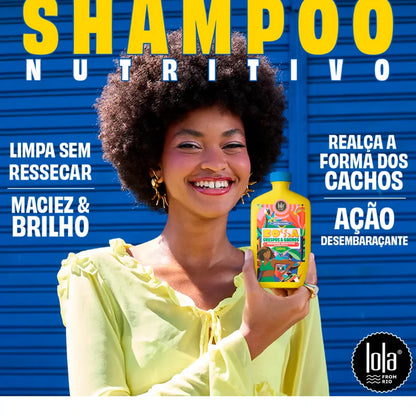 LOLA - Kit Bossa - Shampoo 500ml + Máscara 450gr
