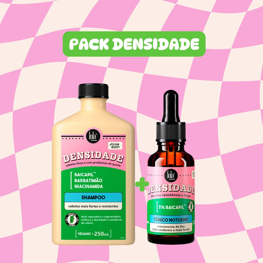 LOLA - Kit Densidade - Shampoo 250ml  + Tónico Noturno 25ml