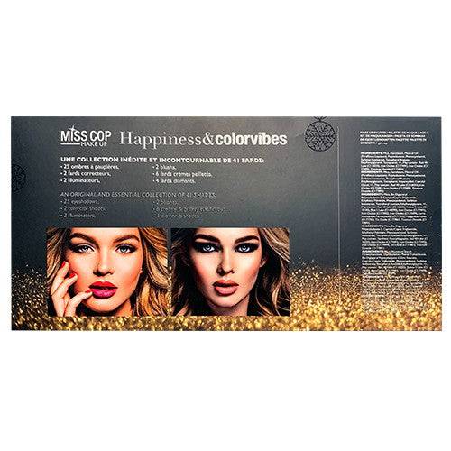 MISS COP - Paleta Maquilhagem HAPPINESS & COLORVIBES, 25 tons