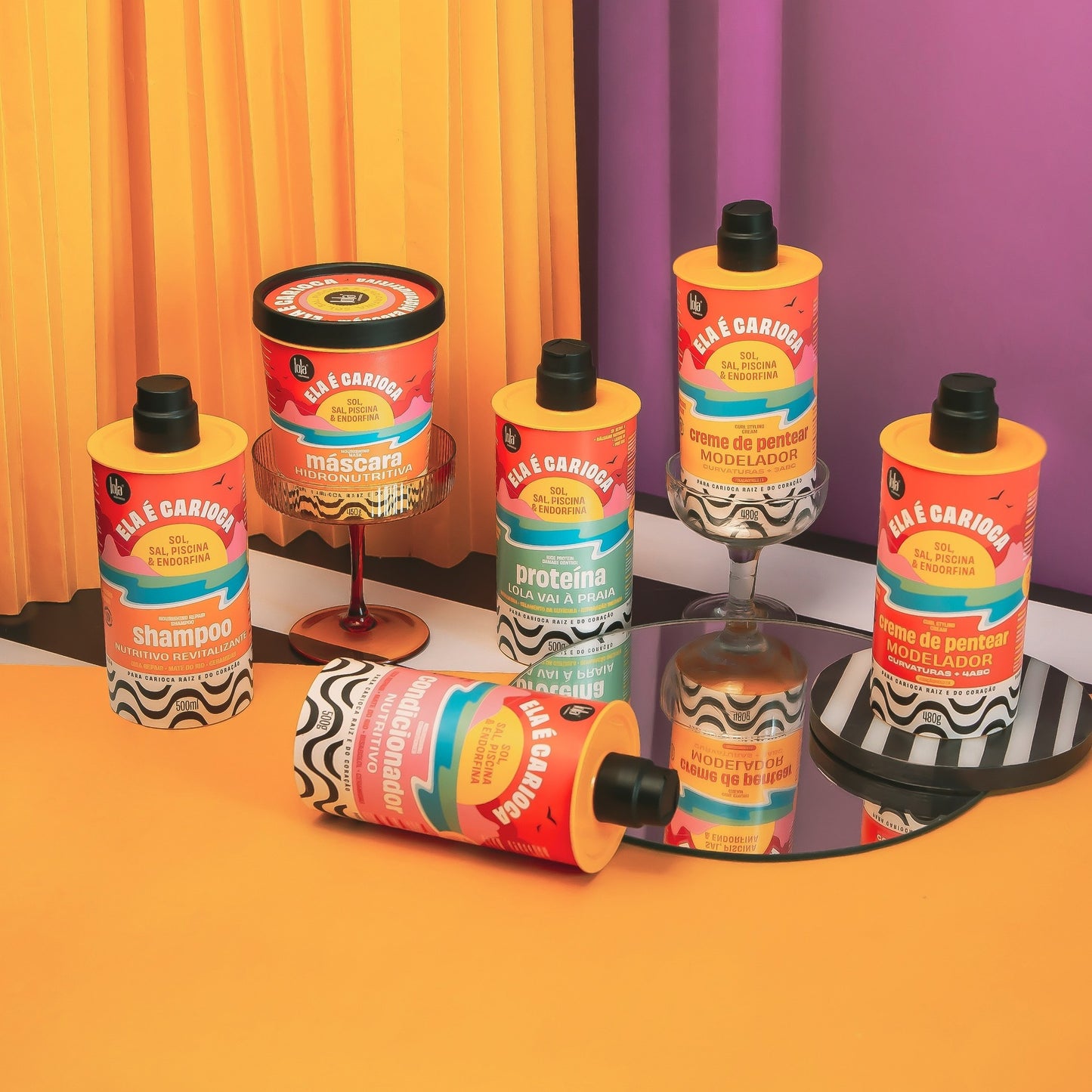 LOLA - Kit Ela É Carioca - 2 Shampoo 500ml c/ oferta Máscara 450g