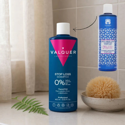 VALQUER - Shampoo 0% Anti Queda Stop Loss 400ml