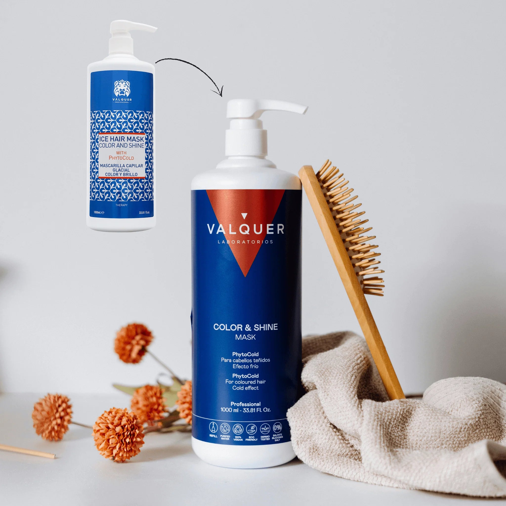 VALQUER – ICE MASK Máscara Cor e Brilho 1000ml