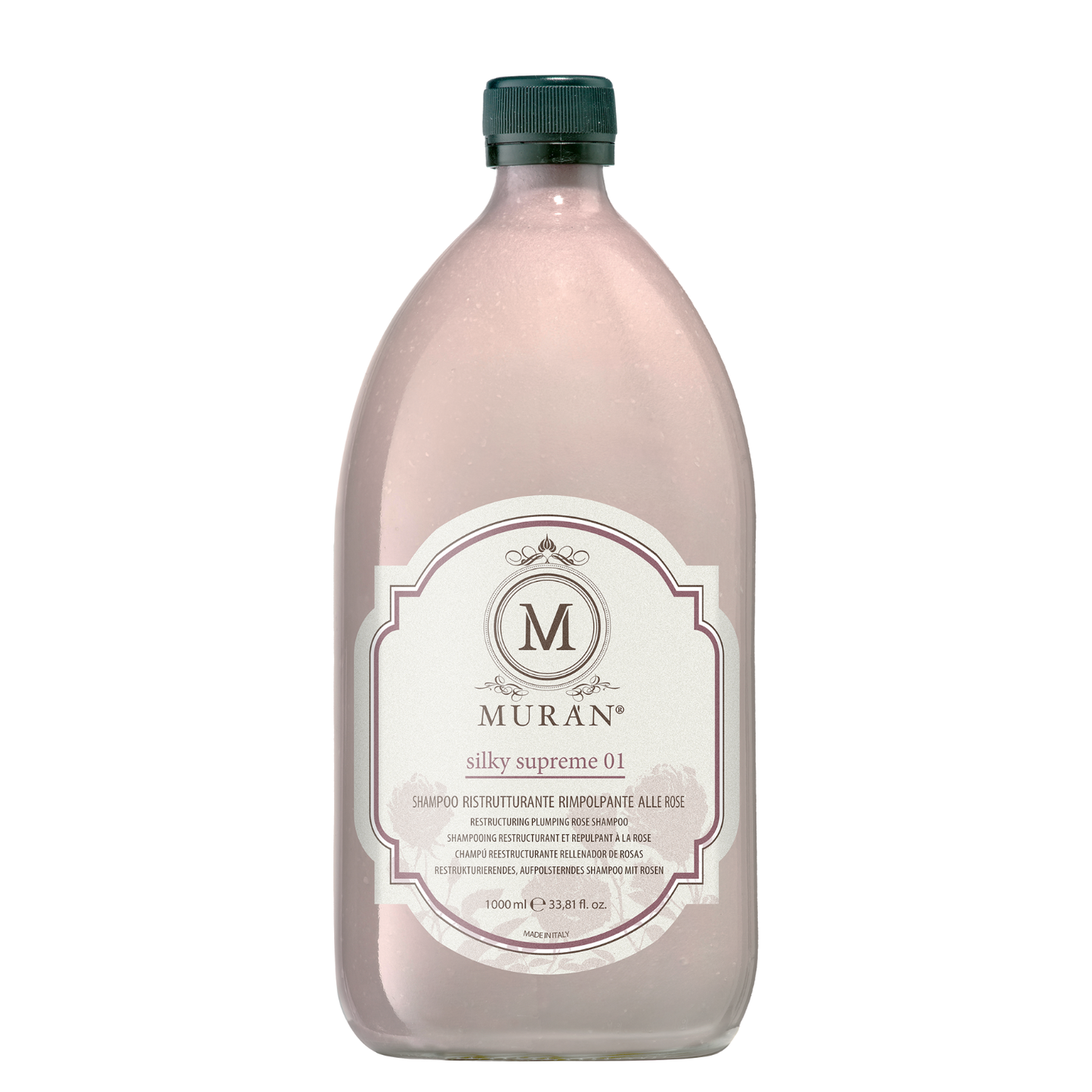 MURÀN – Shampoo Silky SUPREME 01 Preenchedor e Reestruturante 1000ml