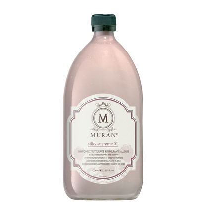 MURÀN – Shampoo Silky SUPREME 01 Preenchedor e Reestruturante 1000ml