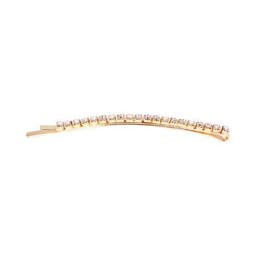 EUROSTIL – Clip Dourado com Strass 2un - 06928