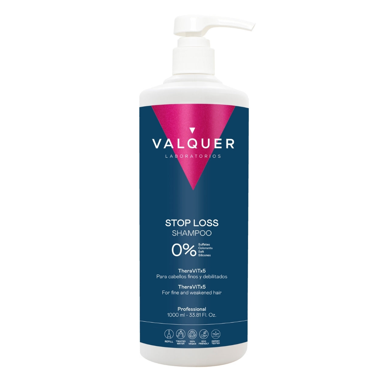 VALQUER - Shampoo 0% Anti Queda Stop Loss 1000ml